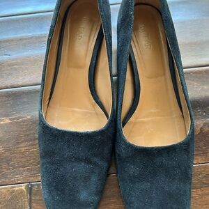 BY FAR Black Suede Women's Shoes